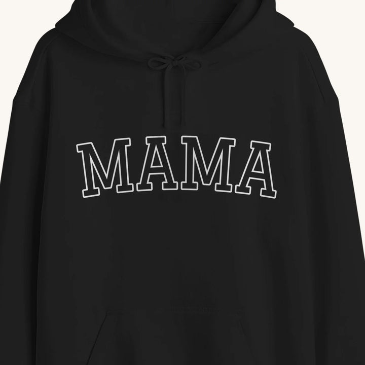 Personalized Hoodie "MAMA" with Sleeve Print