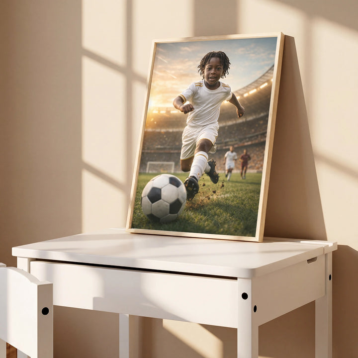 Personalized Poster "Football Boy"