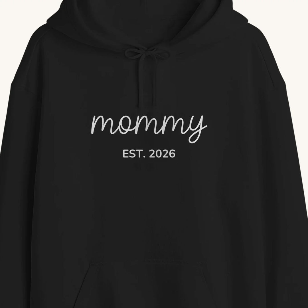 Personalized Hoodie "Mama" with Sleeve Print