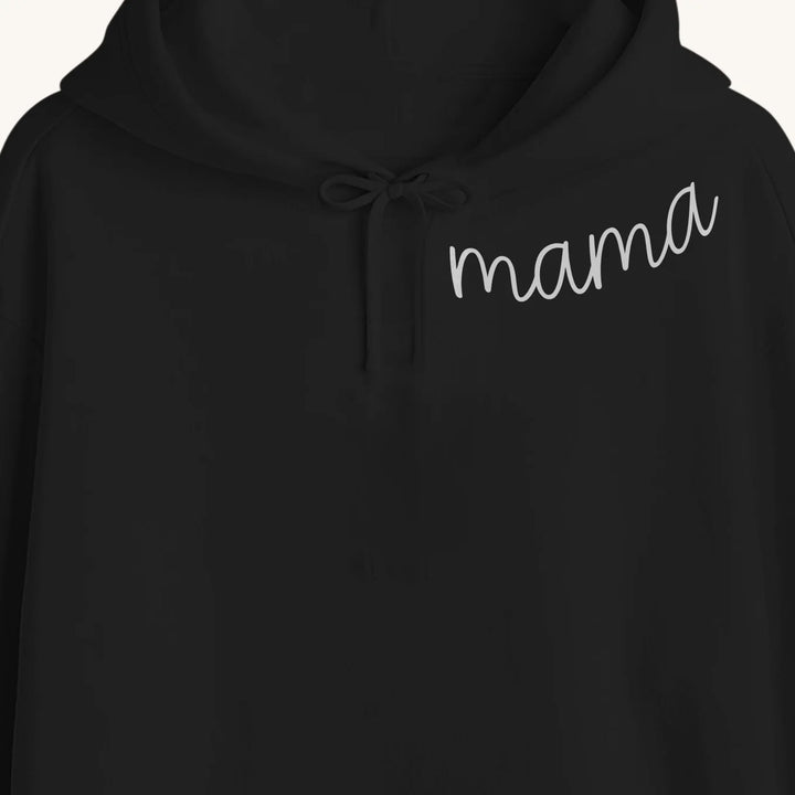 Personalized Hoodie "For Mom" with Sleeve Print