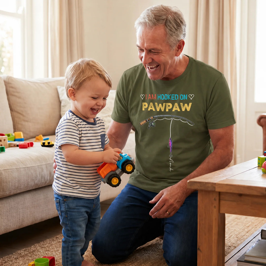 Personalized T-Shirt "Hooked"
