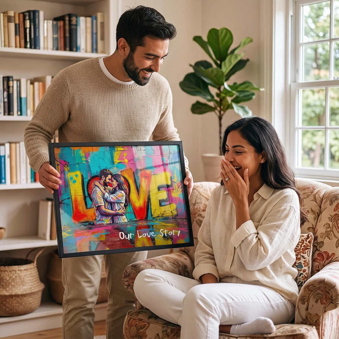 Personalized Poster "Couple Love"