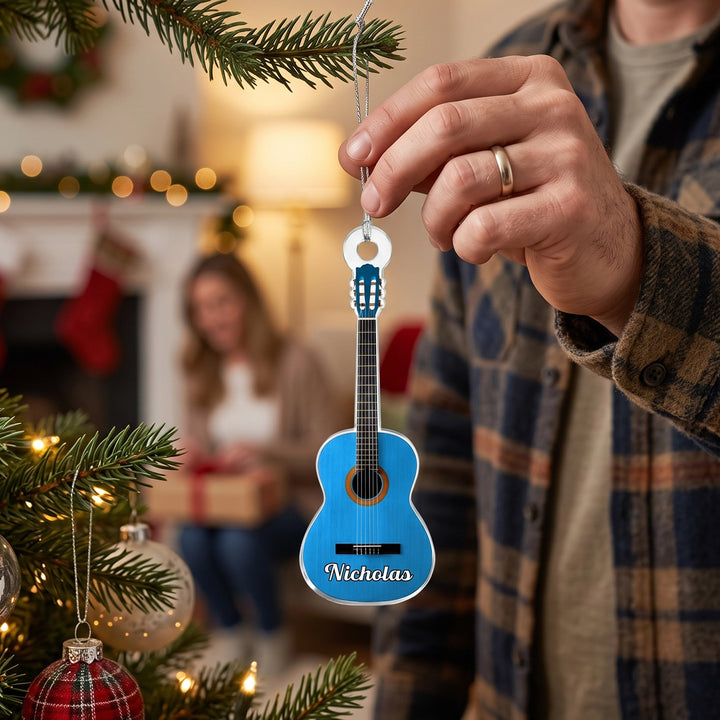 Personalized Ornament "Guitar"