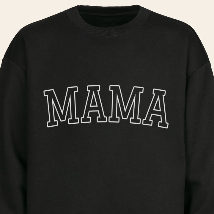 Personalized Sweater "MAMA" with Sleeve Print