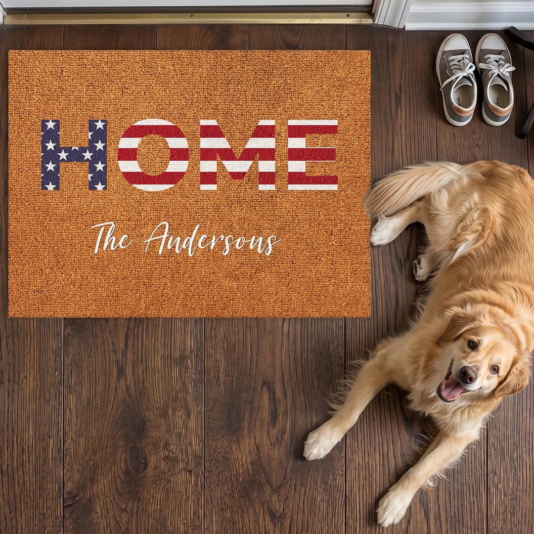 Personalized Doormat “HOME”
