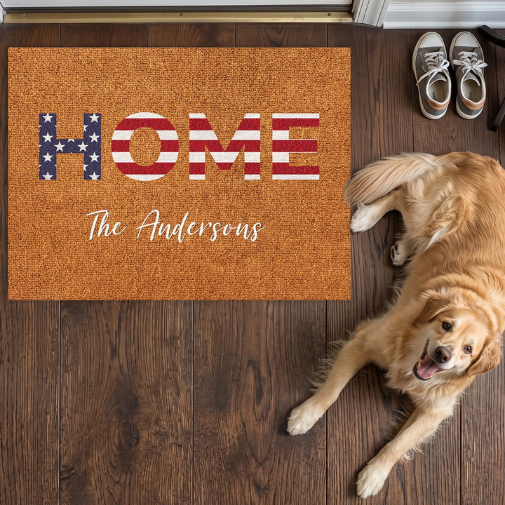 Personalized Doormat “HOME”