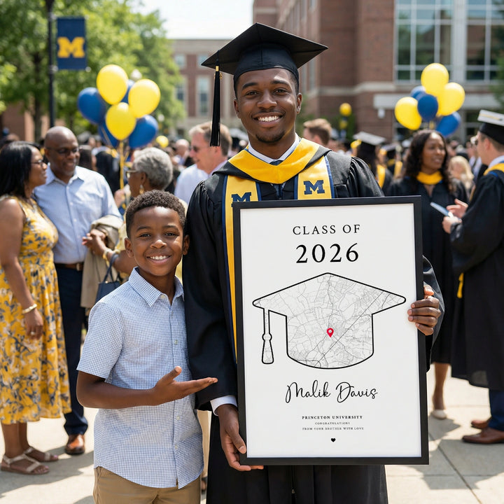 Personalized Graduation Poster