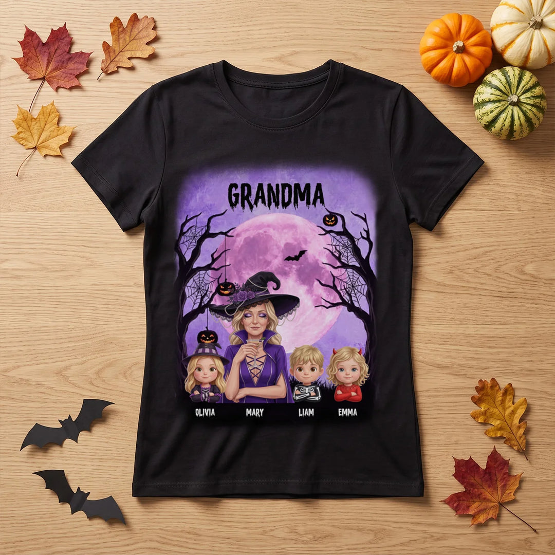 Personalized T-Shirt "Grandma Witch"
