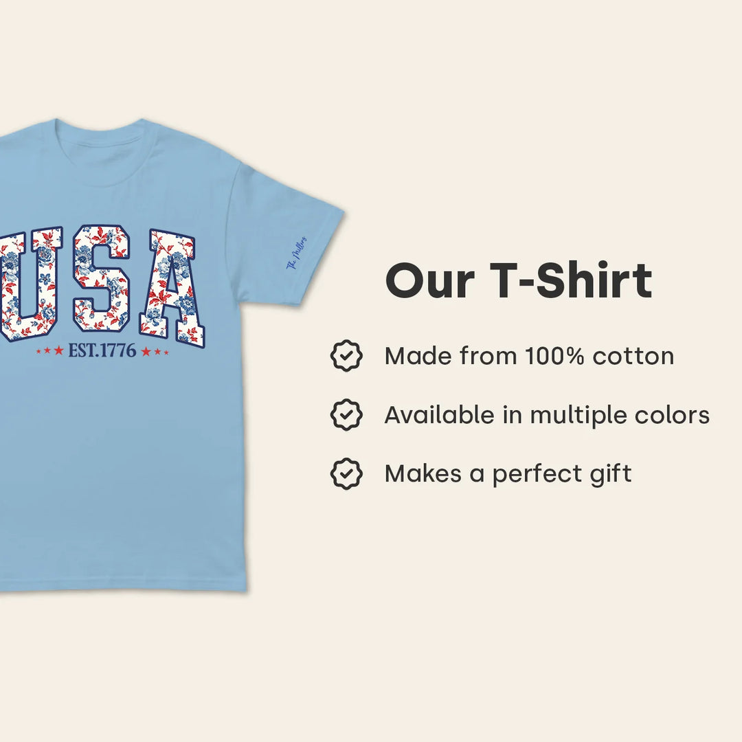Personalized T-Shirt "USA"