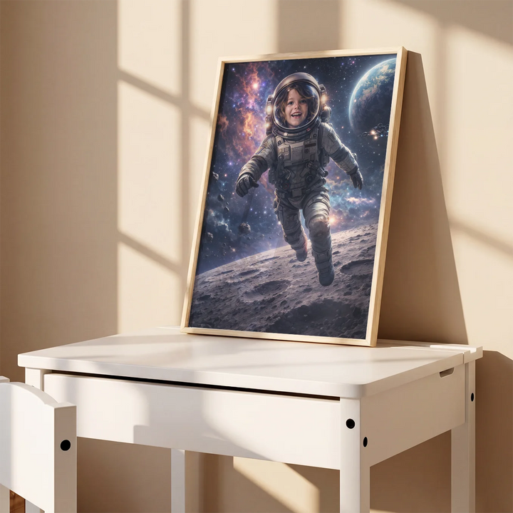Personalized Kids Poster "Astronaut"