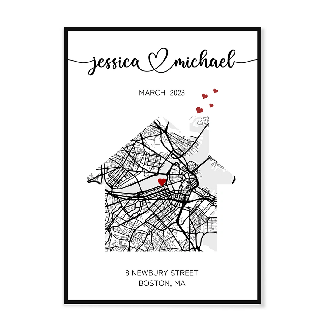 Personalized Poster "Our Home"