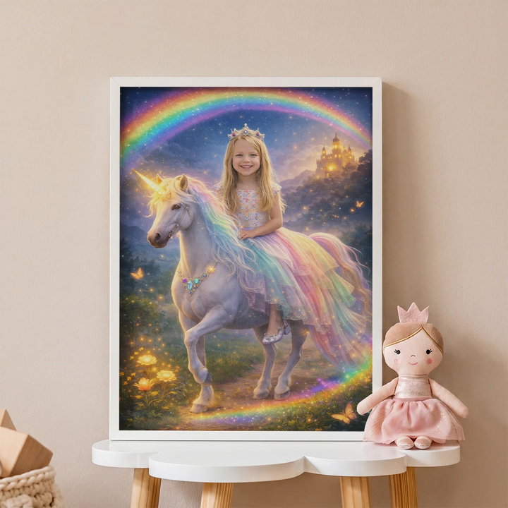 Personalized Children's Poster "Princess"