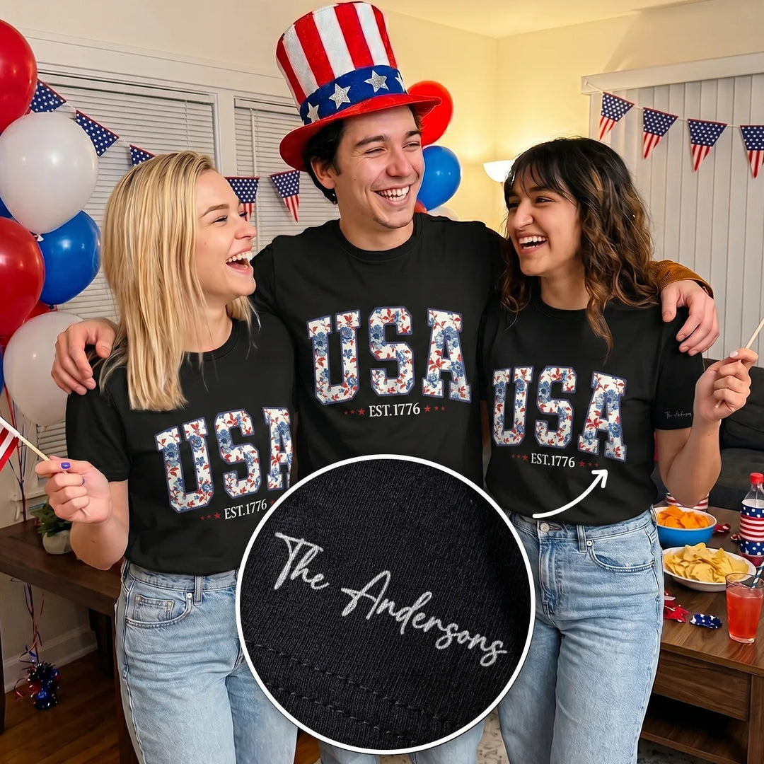 Personalized T-Shirt "USA"