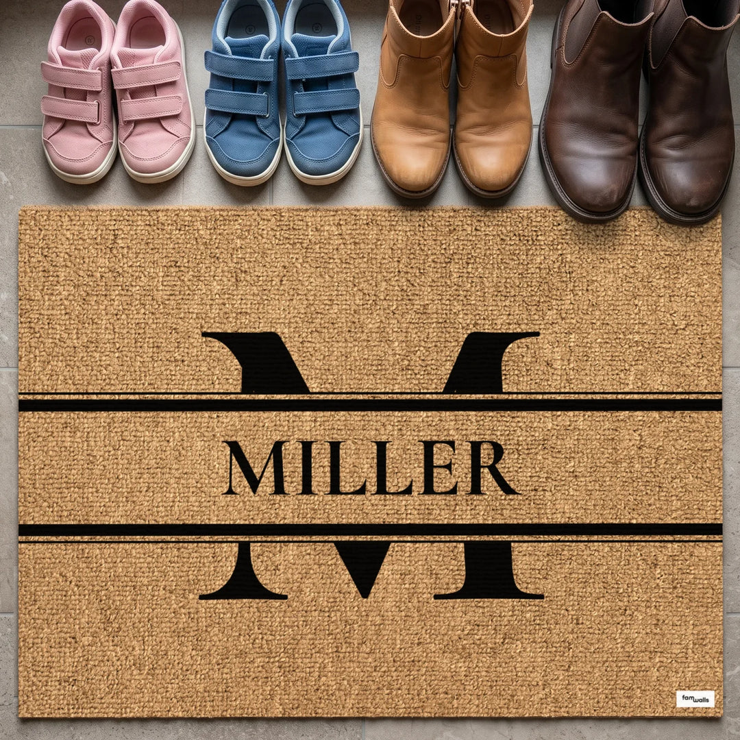 Personalized Doormat "Initial"
