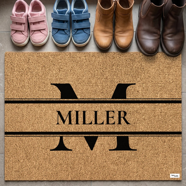 Personalized Doormat "Initial"