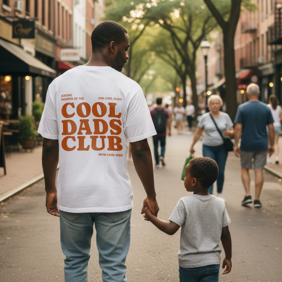 Personalized Oversized Shirt "Cool Dads Club"