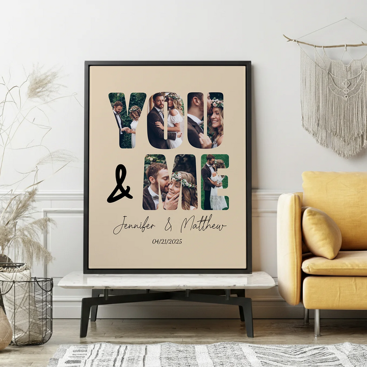 Personalized Canvas "You & Me"