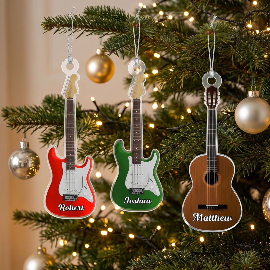 Personalized Ornament "Guitar"