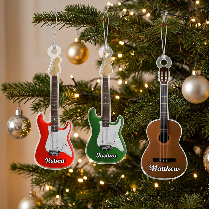 Personalized Ornament "Guitar"