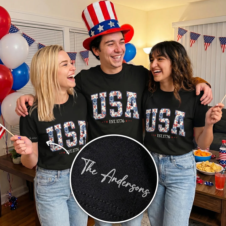 Personalized T-Shirt "USA"