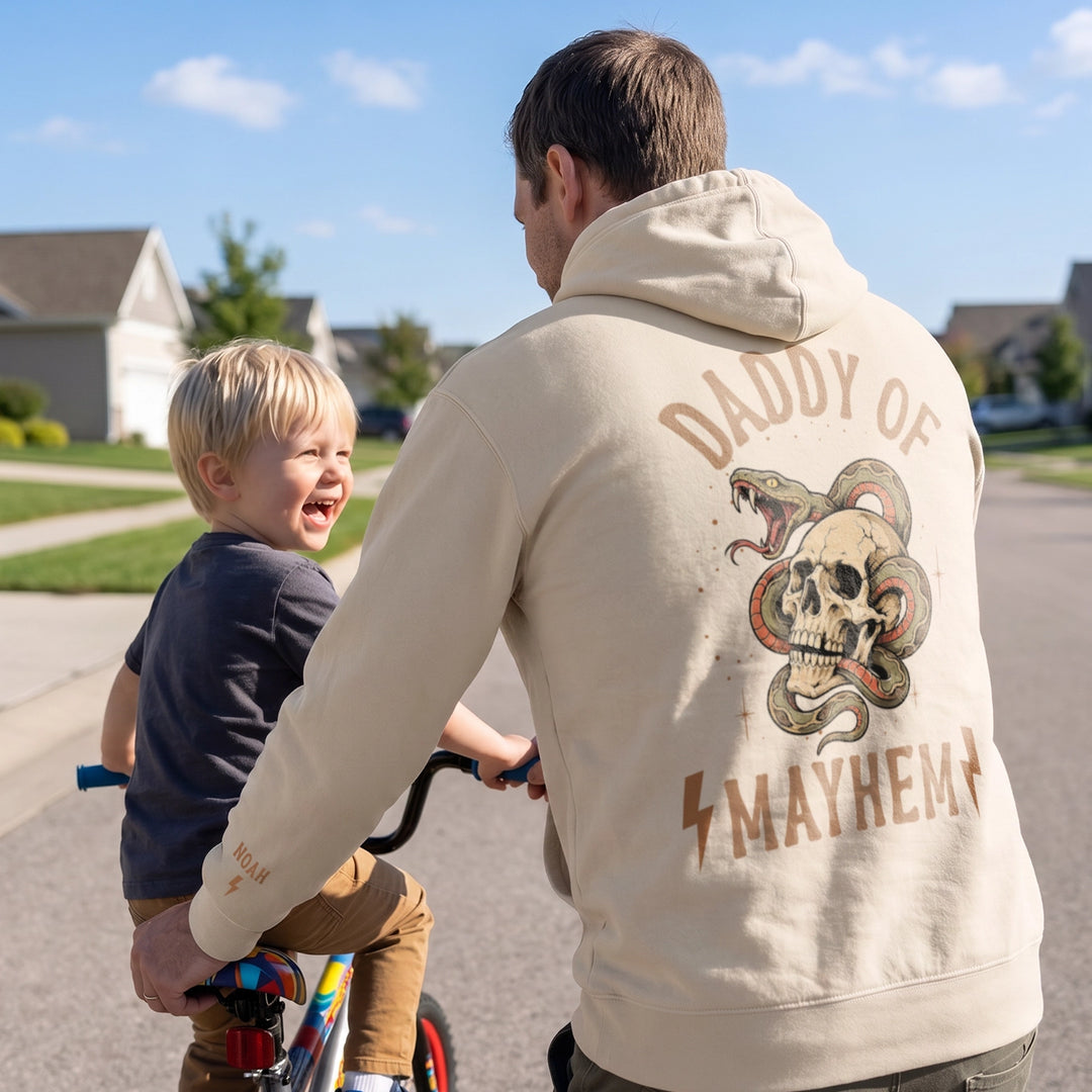 Personalized Hoodie "Father of Mayhem"