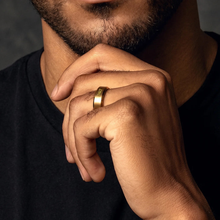 Personalized Men's Ring "Engraving"