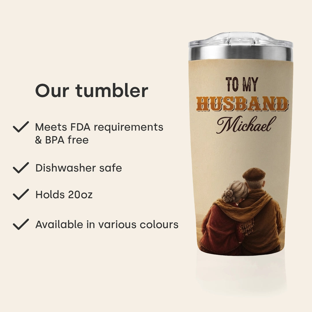 Personalized Tumbler "To My Husband"