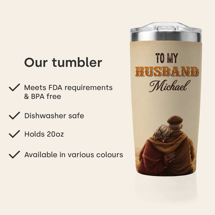 Personalized Tumbler "To My Husband"