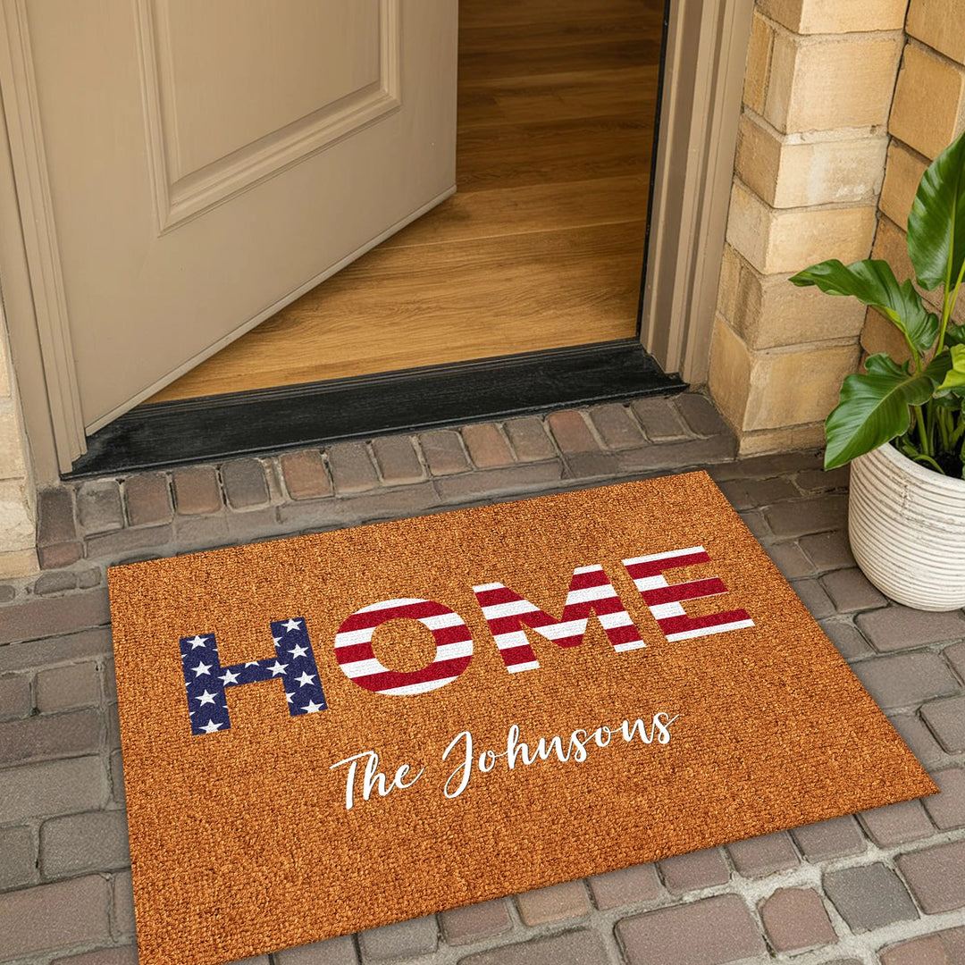 Personalized Doormat “HOME”