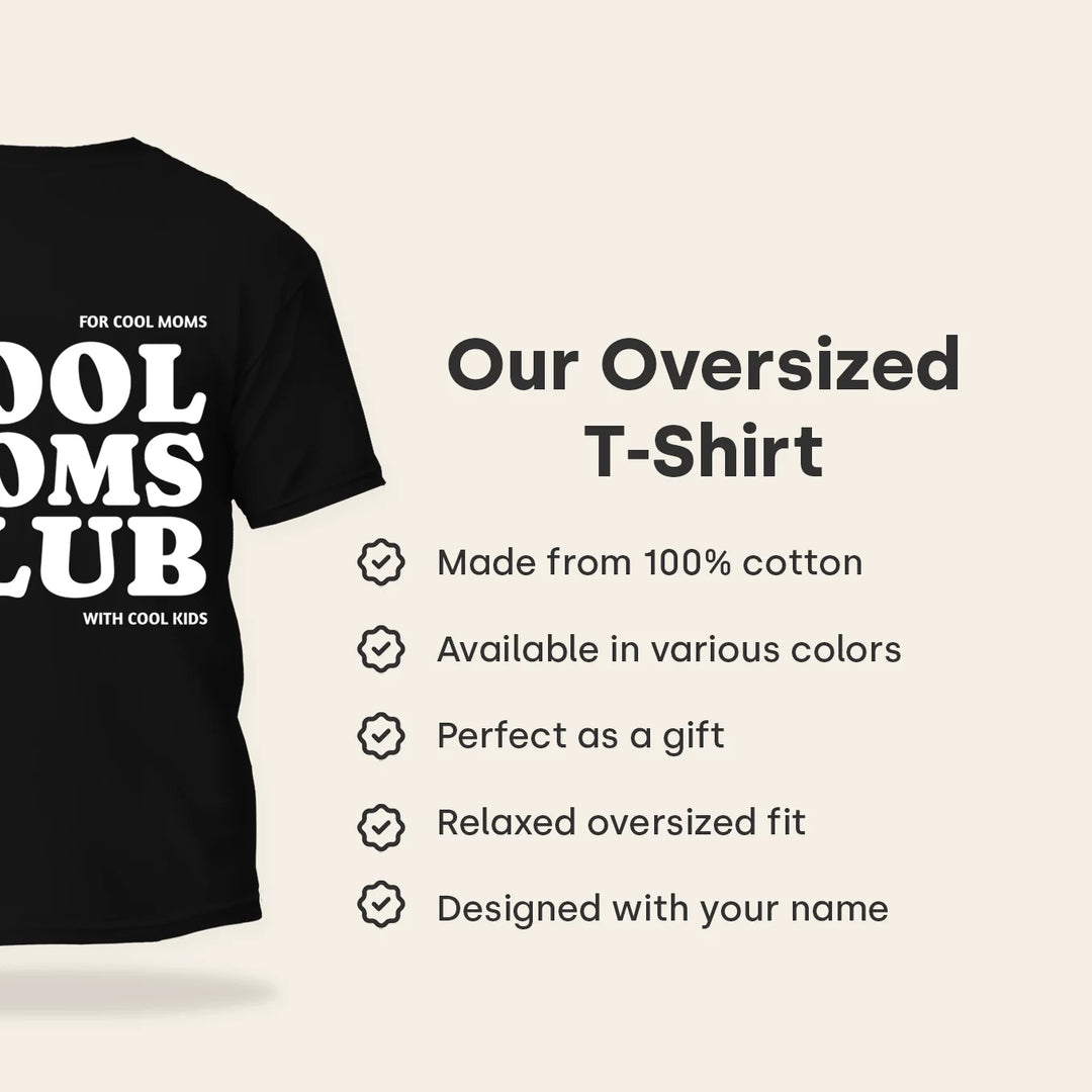 Personalized T-Shirt "Cool Moms Club"