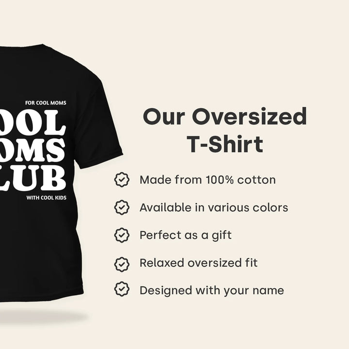Personalized T-Shirt "Cool Moms Club"
