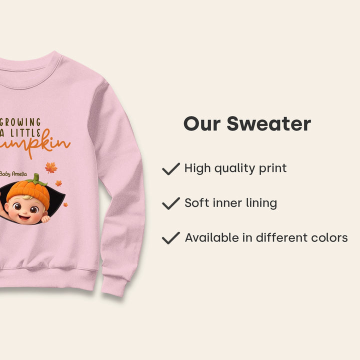 Personalized Sweater "Baby Pumpkin"