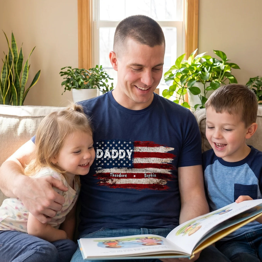 Personalized T-Shirt "American Flag"
