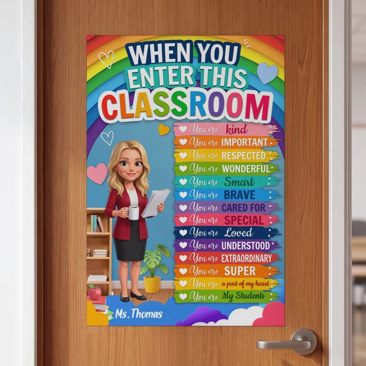 Personalized Classroom Poster