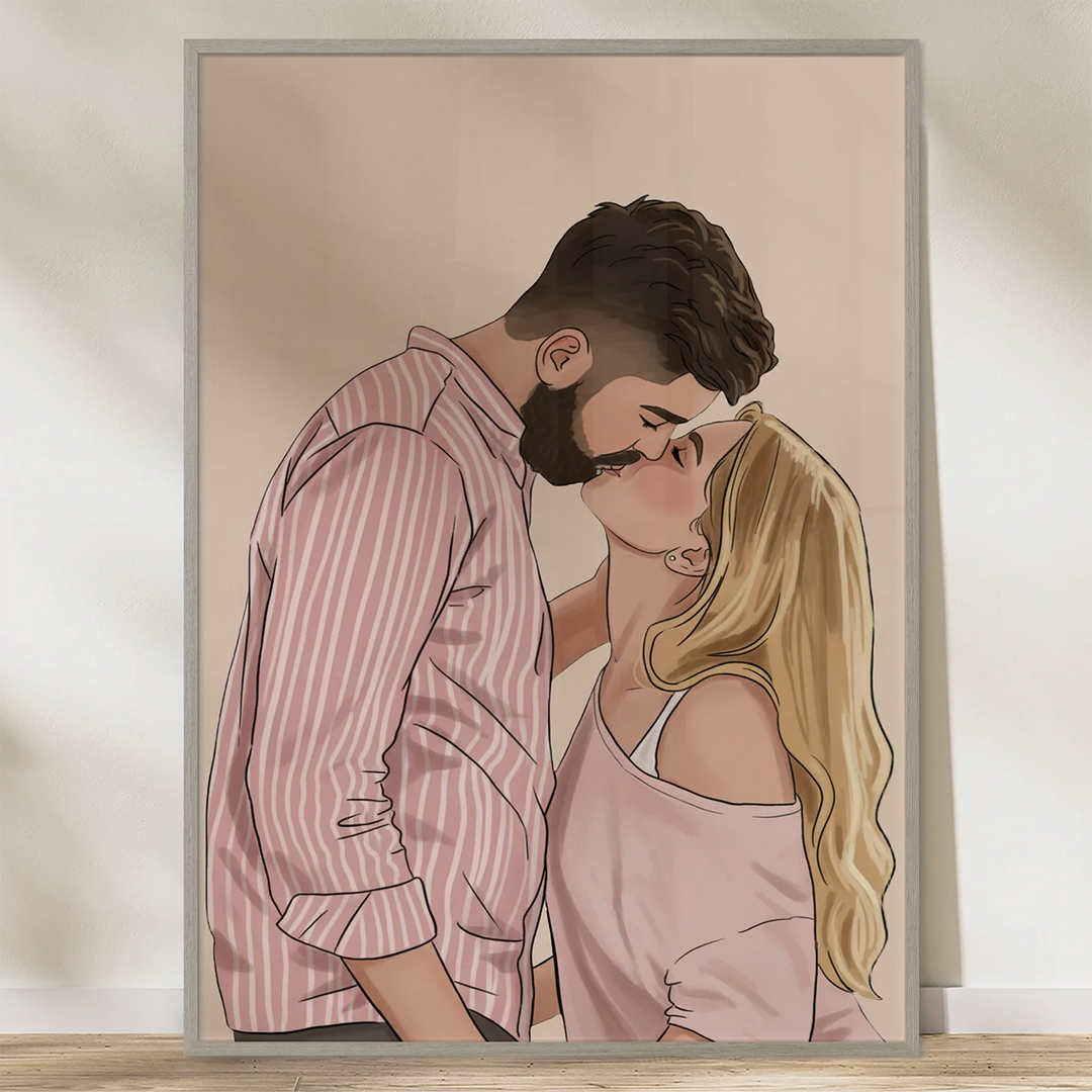 Personalized Poster "Couple Portrait"