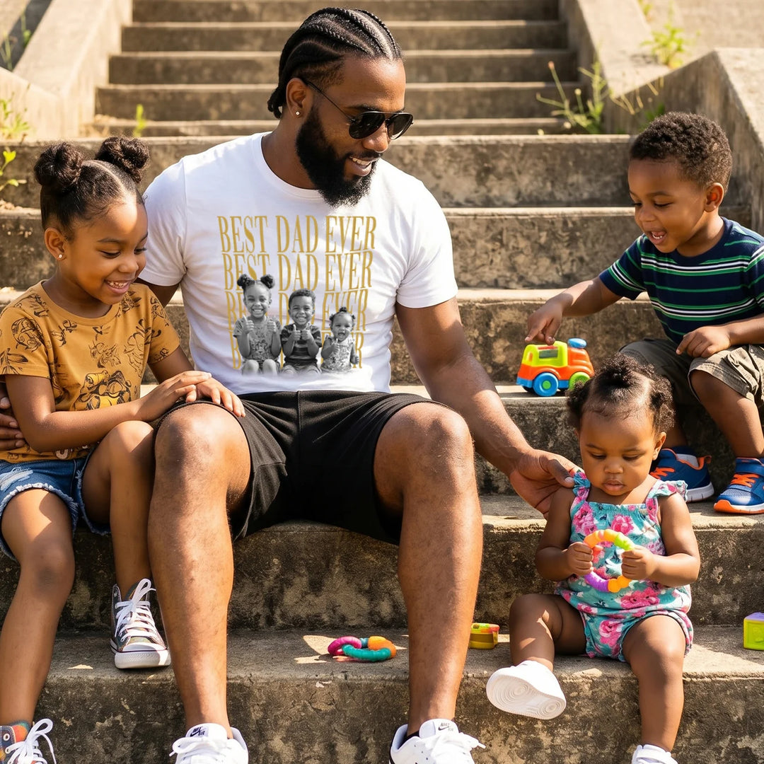 Personalized T Shirt "Best Dad Ever"