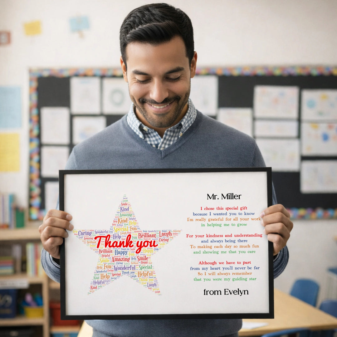 Personalized Poster "Teacher"