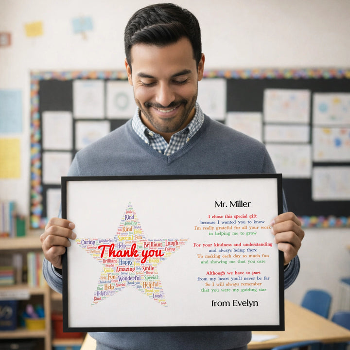 Personalized Poster "Teacher"