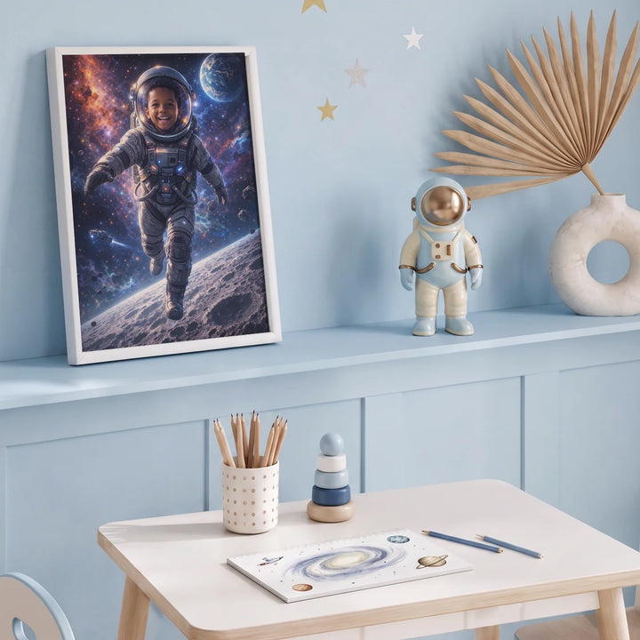 Personalized Kids Poster "Astronaut"