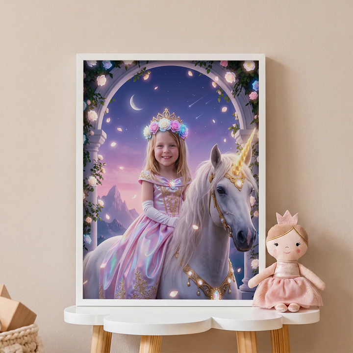 Personalized Poster "Unicorn Princess"