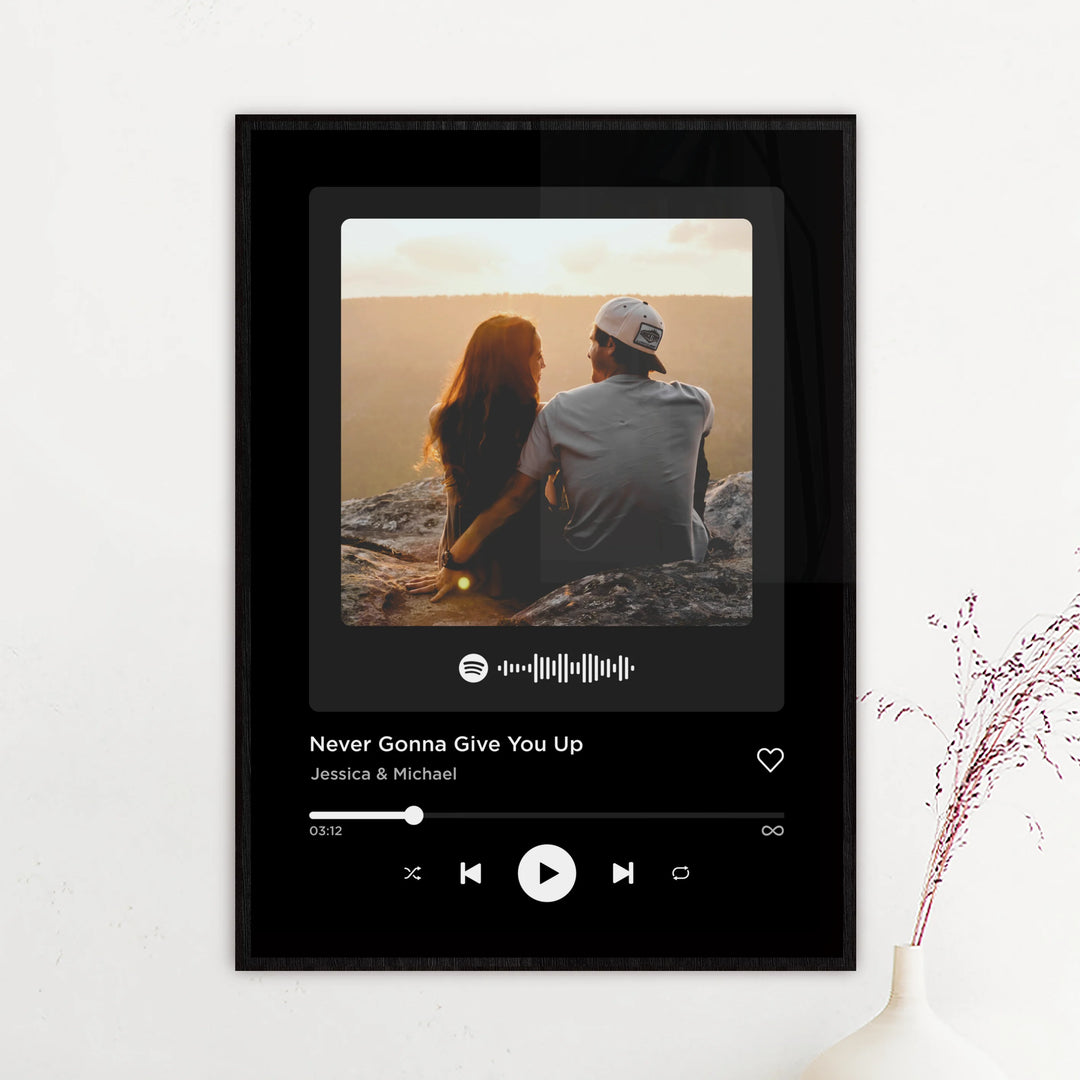 Personalized Music Poster "Favorite Song"