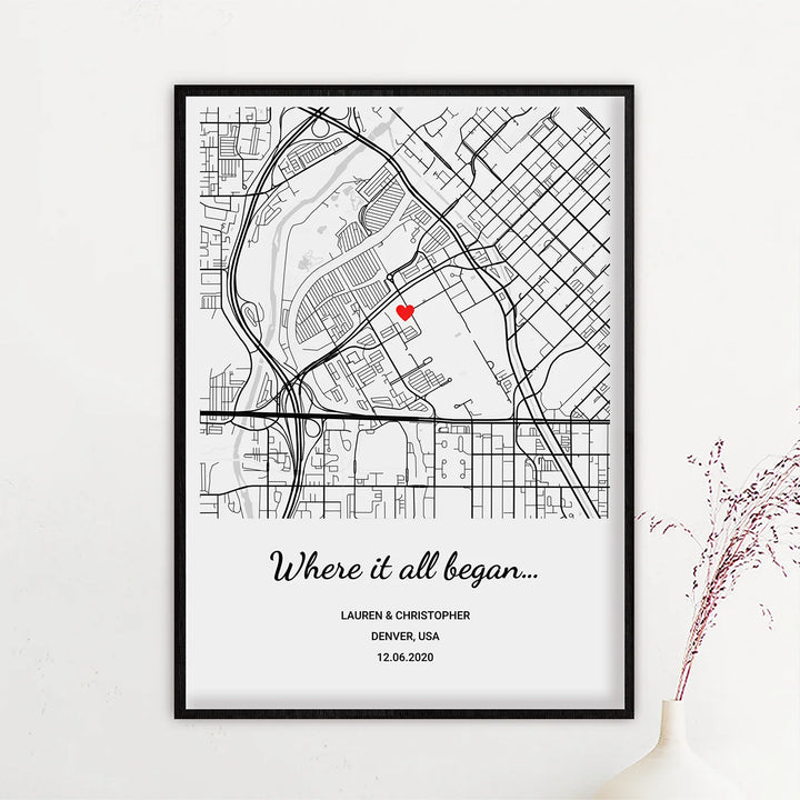 Personalized Poster "Where It All Began"
