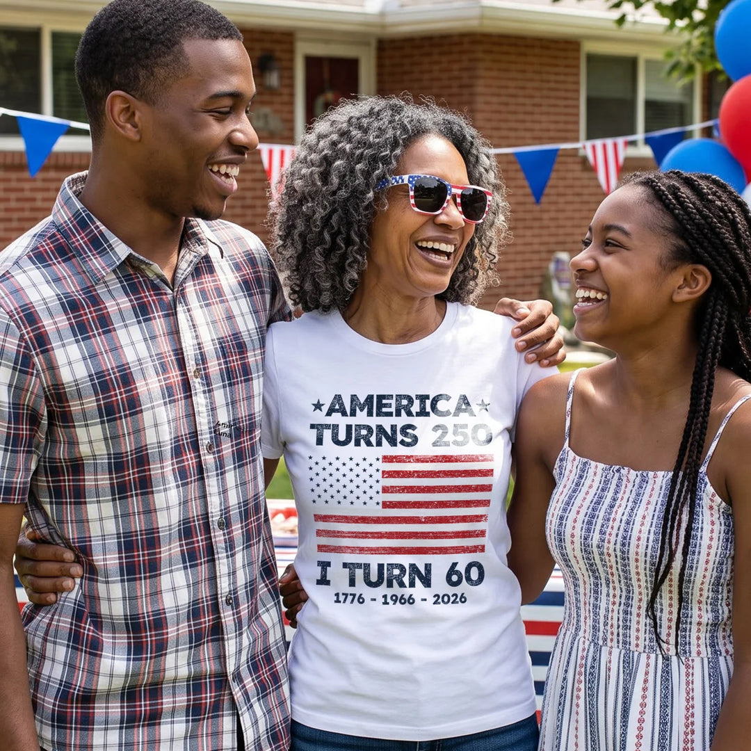 Personalized T-Shirt "America turns 250"