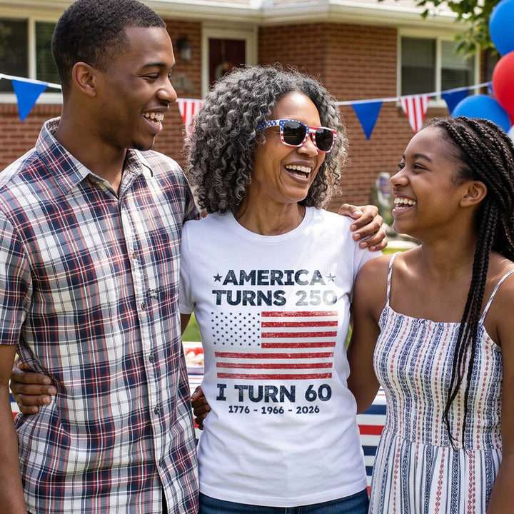 Personalized T-Shirt "America turns 250"