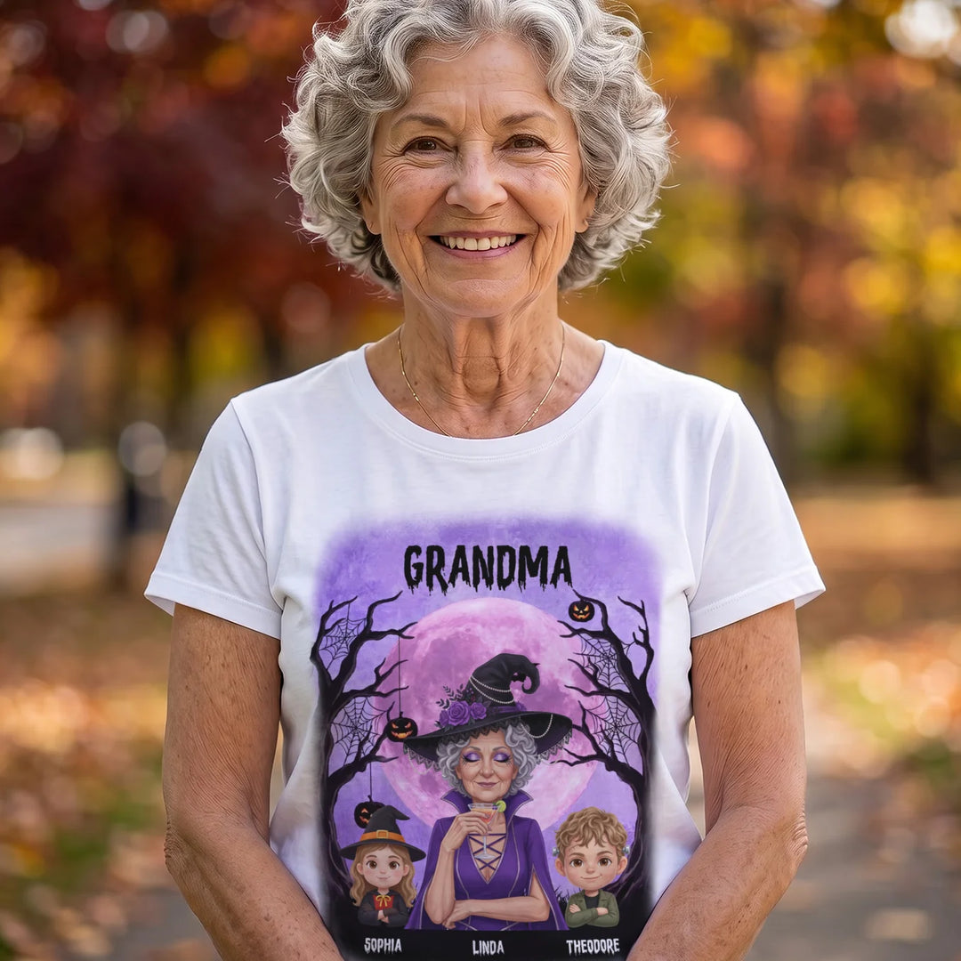 Personalized T-Shirt "Grandma Witch"