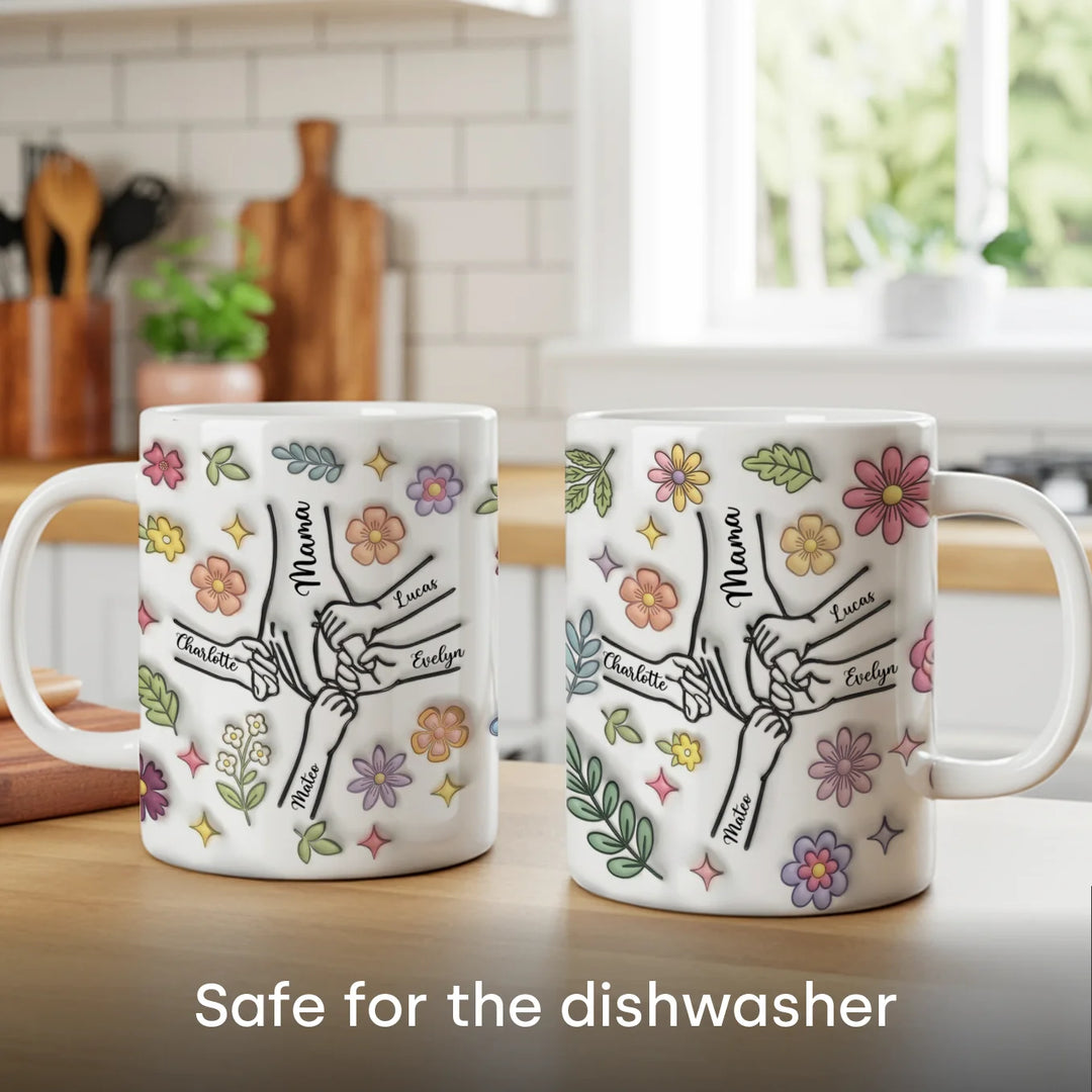 Personalized Mug "Hands"