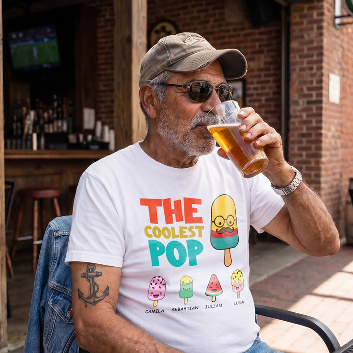 Personalized T-Shirt "Coolest Pop"