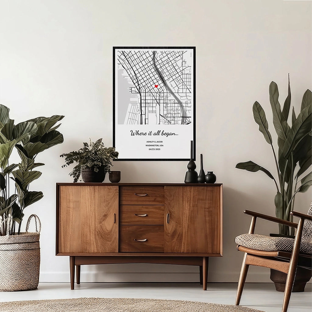 Personalized Poster "Where It All Began"