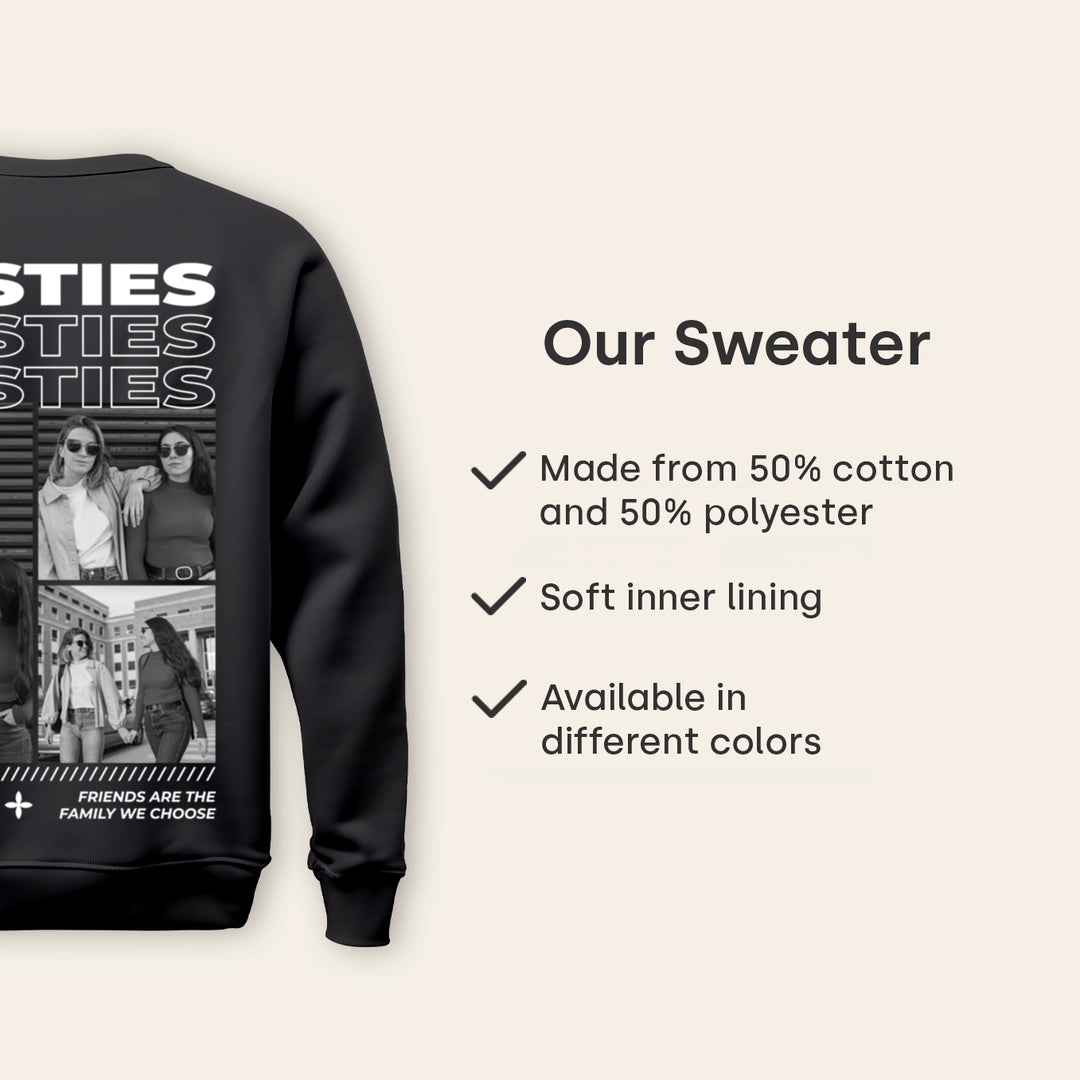 Personalized Sweater "Besties"
