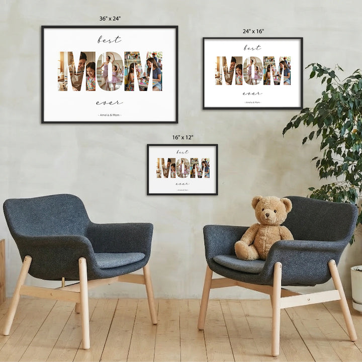 Photo Poster "Mom Word"